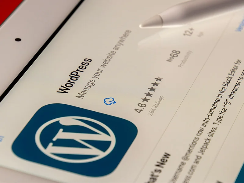 WordPress for content management setup