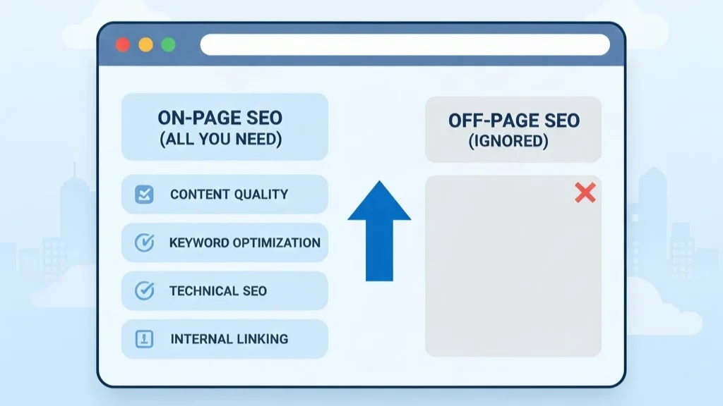 Why On-Page SEO alone can be enough to rank